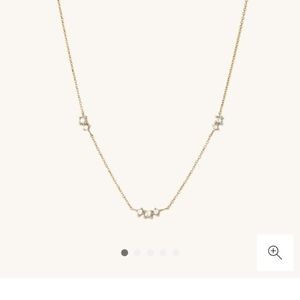 Floating Sapphire Necklace